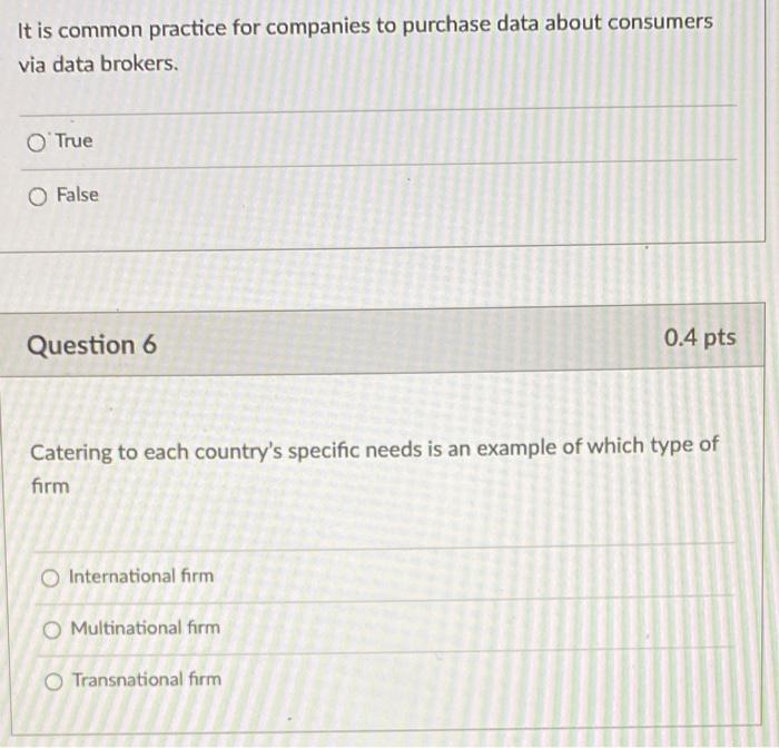 It is common practice for companies to purchase