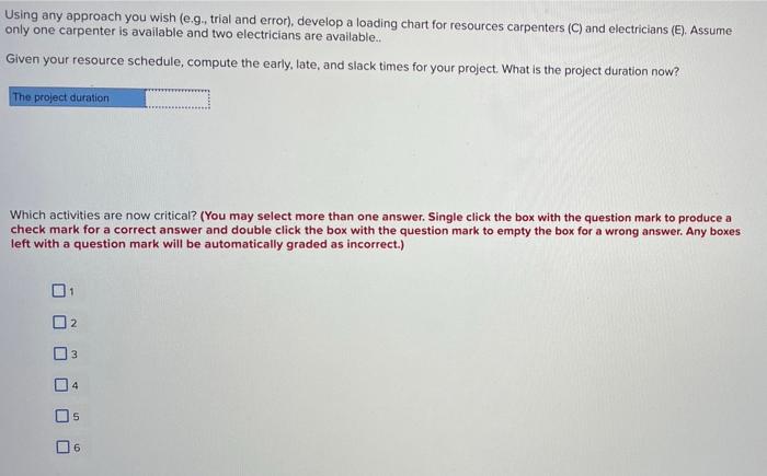 Given the network plan that follows, compute the