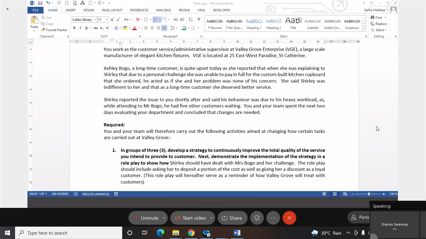 ? 2 Sasha Haldane a - . A 1 Normal Title WE SUD