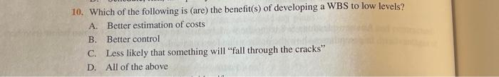 question 10 with 2 paragraphs supporting the