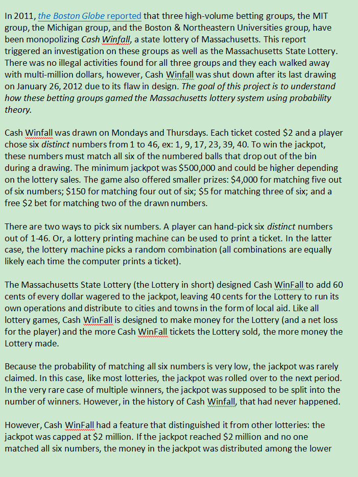 Do q3 and explain plz In 2011, the Boston Globe