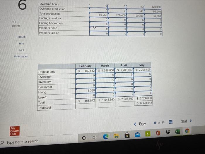View previous attempt Problem 8-8 (Algo) Plan
