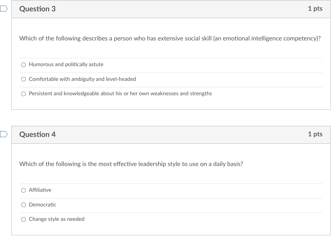 Question 1 1 pts Which of the following tasks