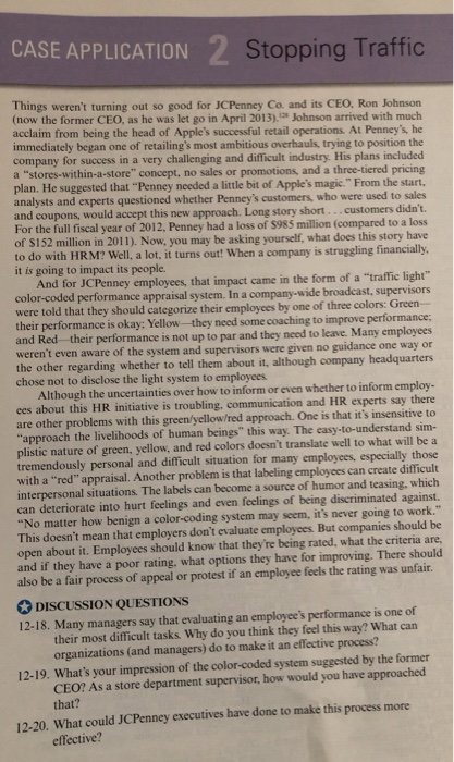 Ignore the discussion questions. Question: