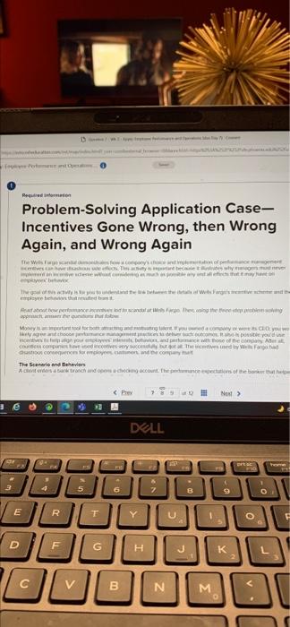 D FO Required Problem-solving Application Case-