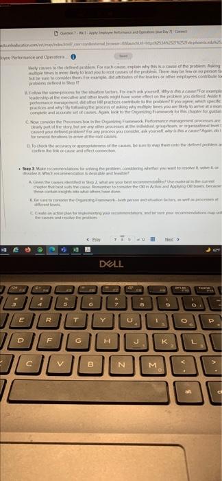 D FO Required Problem-solving Application Case-