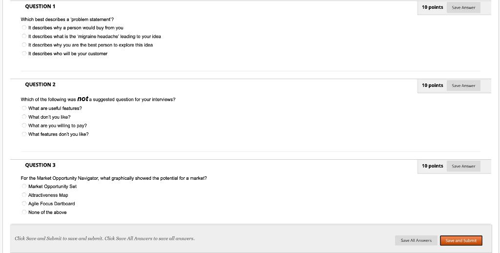 QUESTION 1 10 points Save Answer Which best