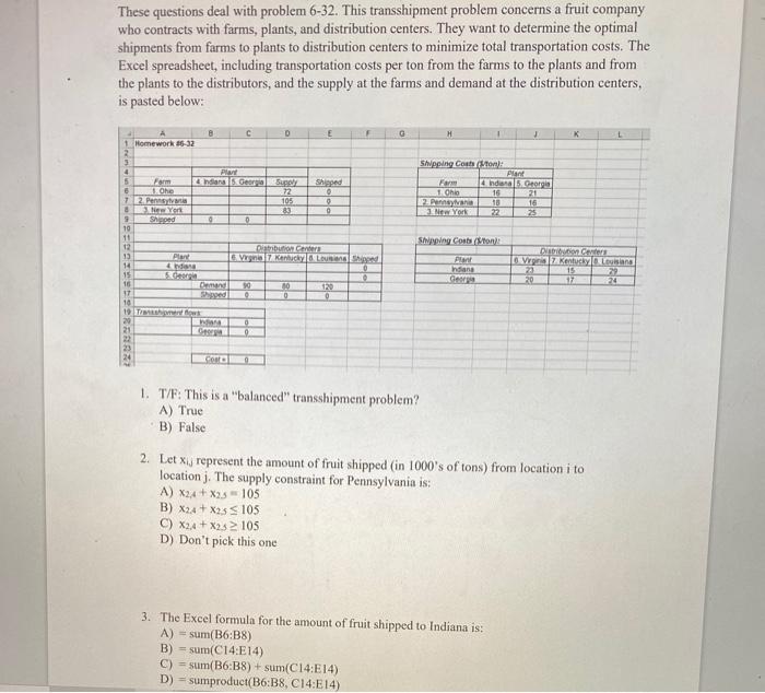 These questions deal with problem 6-32. This