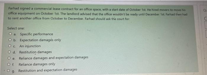 Subject is Business Law Quiz navic When you hire