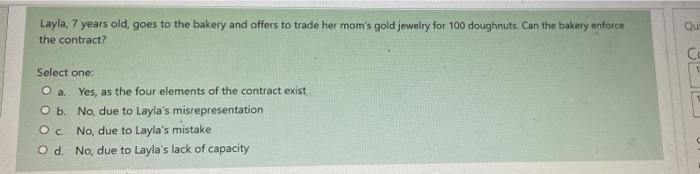 Subject is Business Law Quiz navic When you hire