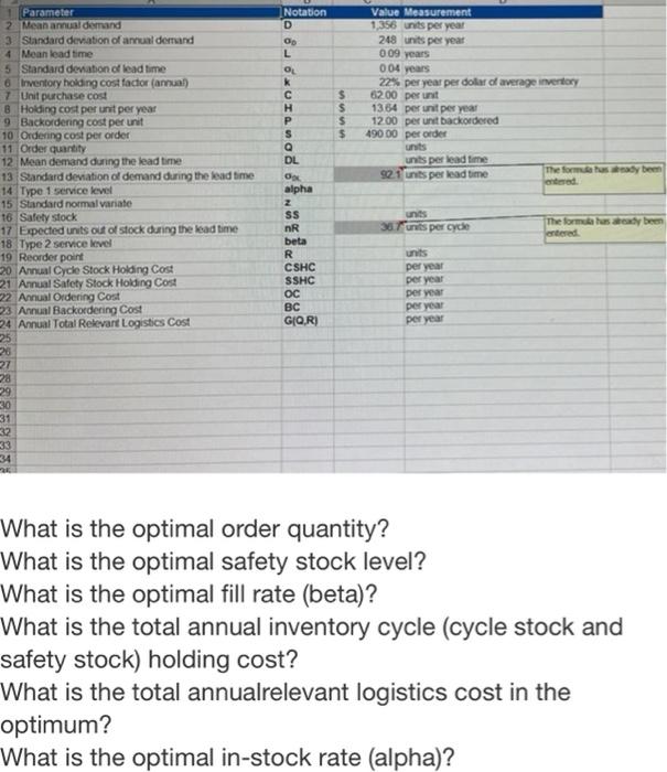 Notation 208 L k H $ $ $ $ IA Parameter 2. Mean
