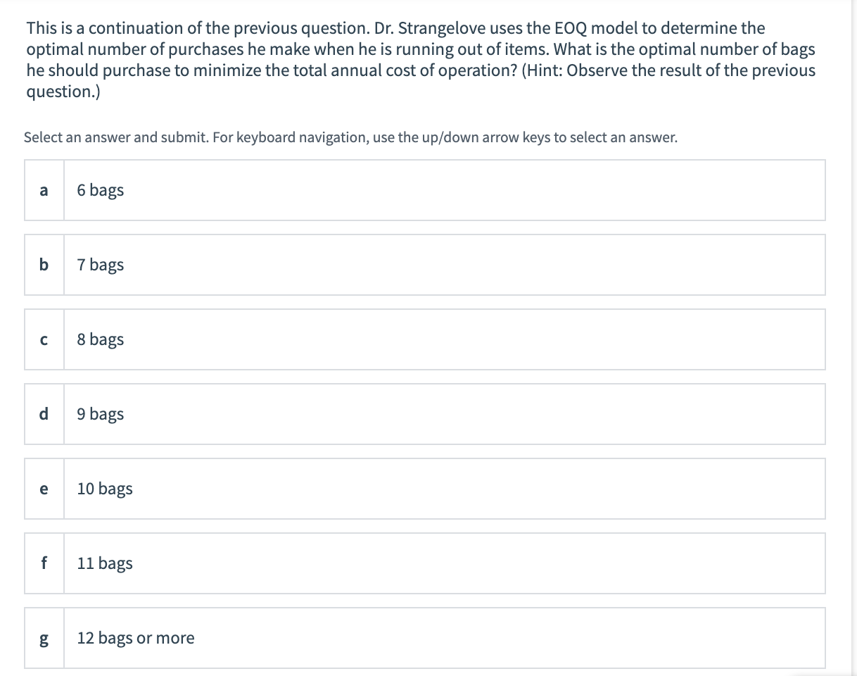 Dr. Strangelove loves animals and lives with many