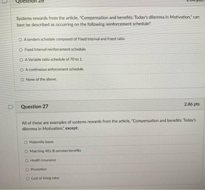 tion 20 Systems rewards from the article,