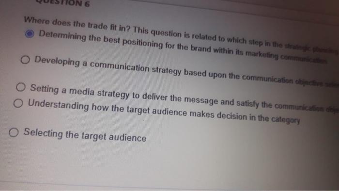 please quickly QUESTION 5 During the market