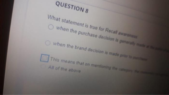 please quickly QUESTION 5 During the market