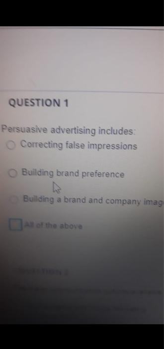 please quickly QUESTION 5 During the market