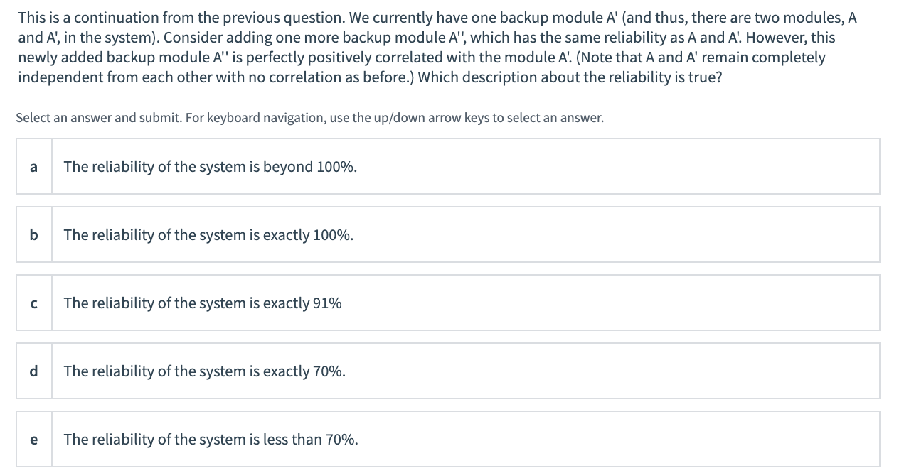 A computer server is dependent on a component