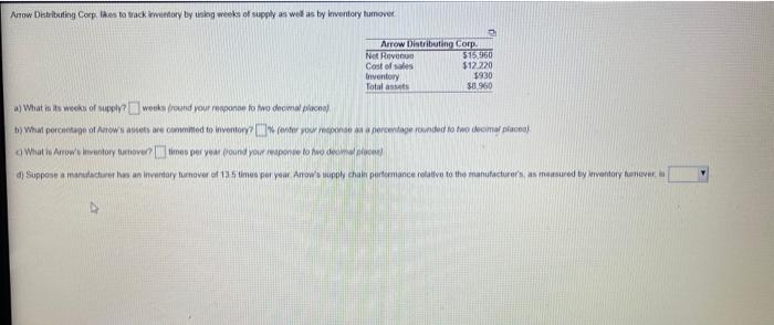 Arrow Distributing Corp les to track tory by