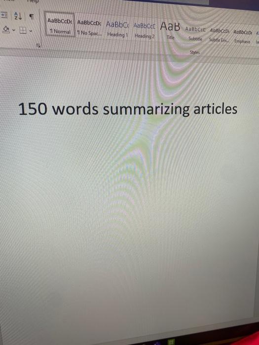 = 24 No Spac. Heading 1 Normal Heading 2 Title
