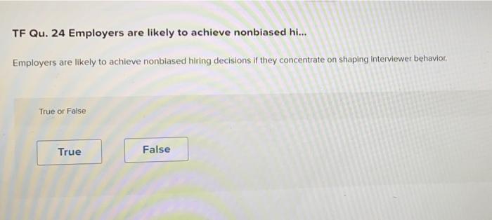 TF Qu. 22 A practical strategy to control the