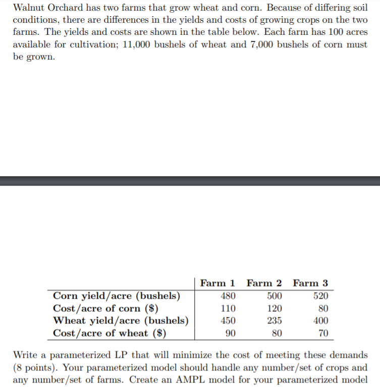 Walnut Orchard has two farms that grow wheat and