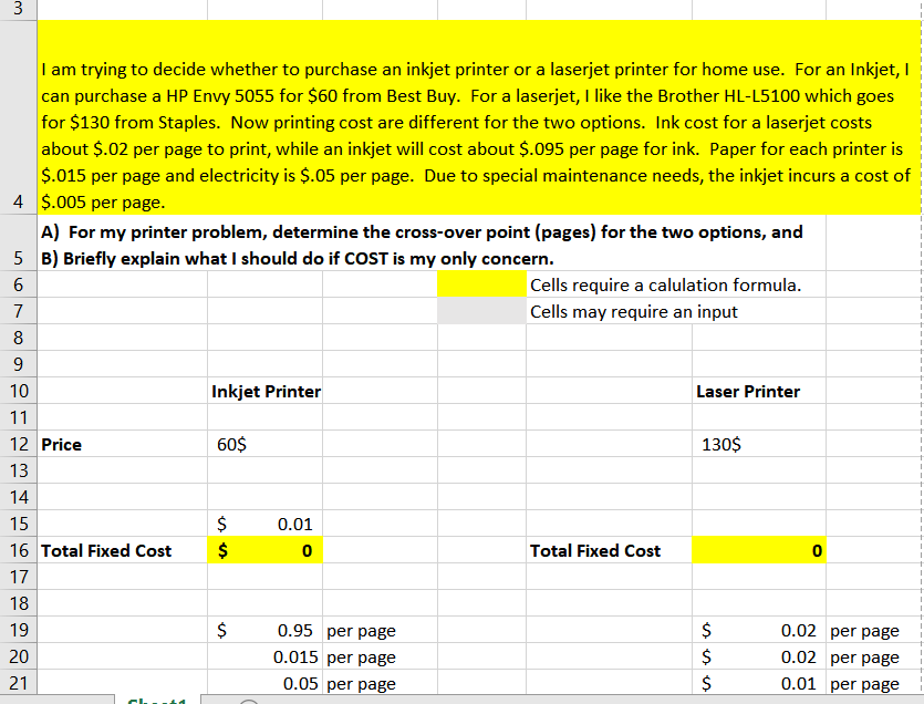 3 I am trying to decide whether to purchase an