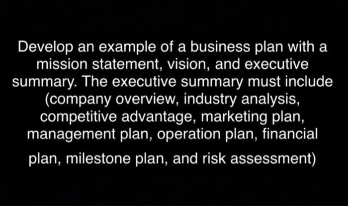 Stagetic Managament ** Develop an example of a