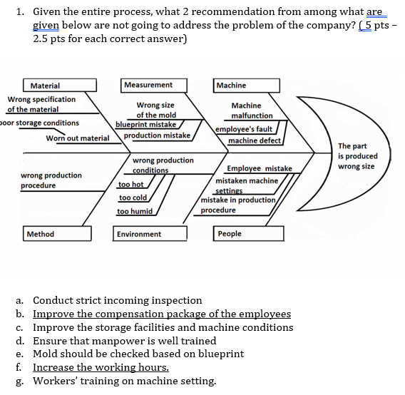 If you will be given the data below, what quality