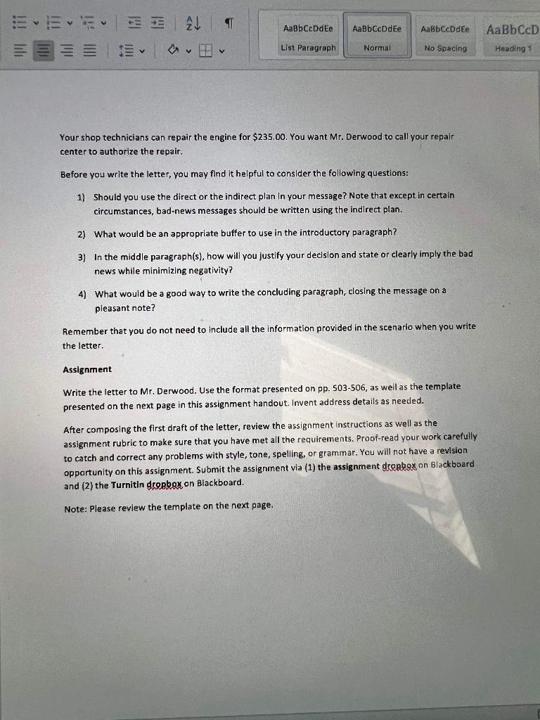 Individual negative message assignment E E 2 TT