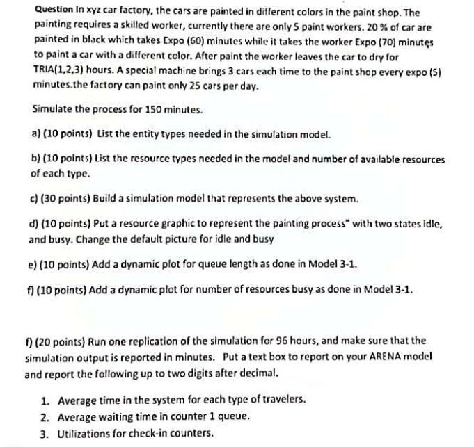 Use arena software to help you solve this