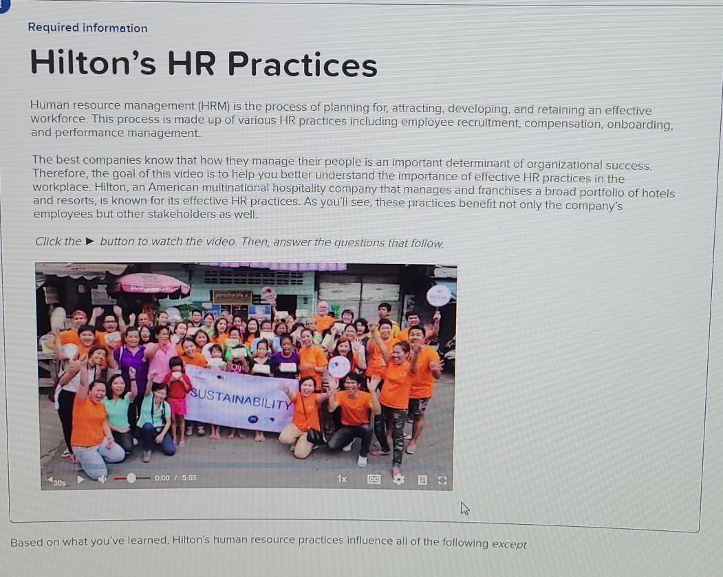 It's not organization structure!! Required