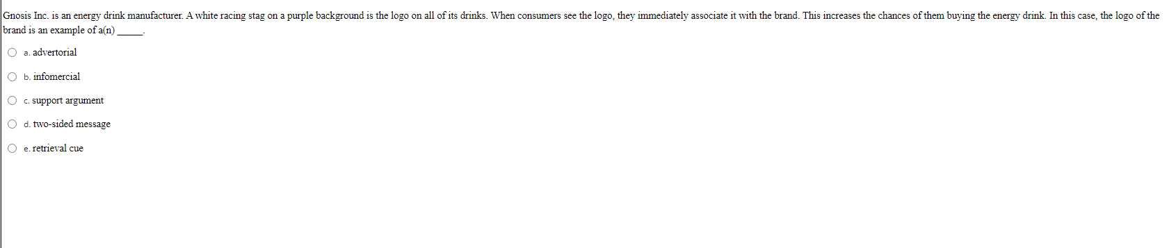 Some marketers include in various marketing