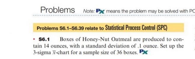 Problems Note: Px means the problem may be solved