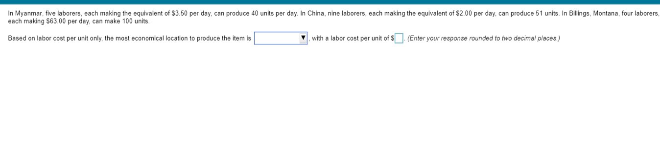 In Myanmar, five laborers, each making the
