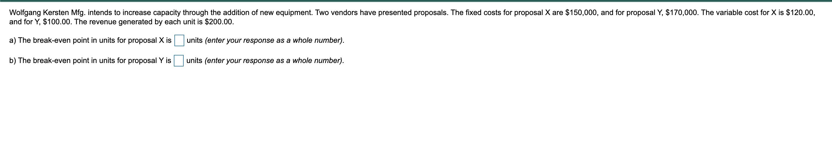 Wolfgang Kersten Mfg. intends to increase