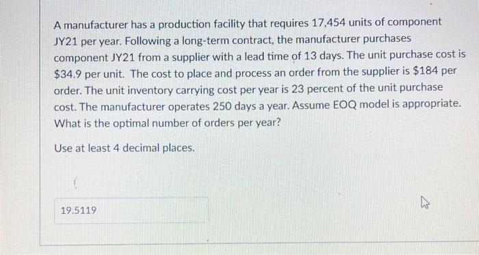 looking for orders per year, is my answer