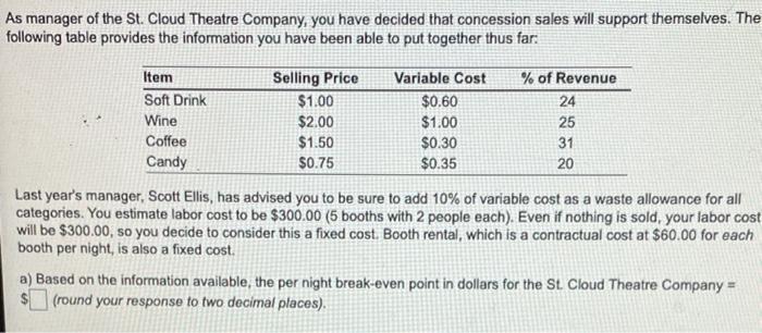 in addition to this question i need B) based on