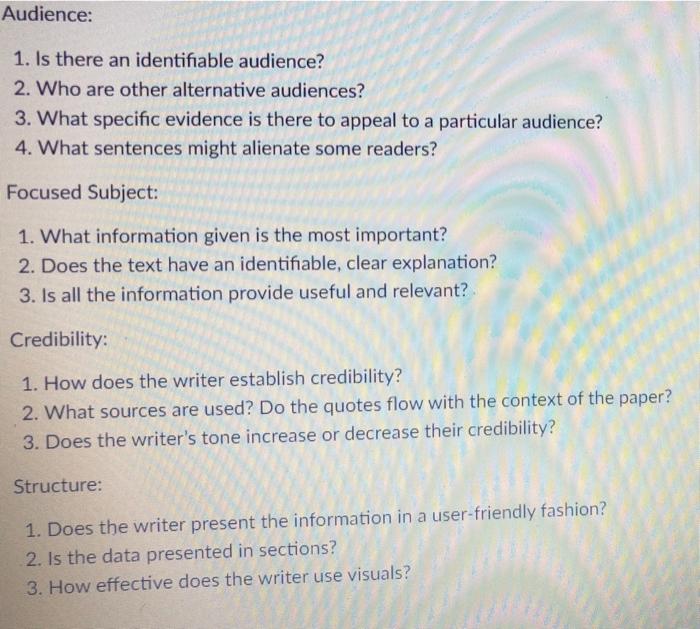 i need help with " inform presentation rough