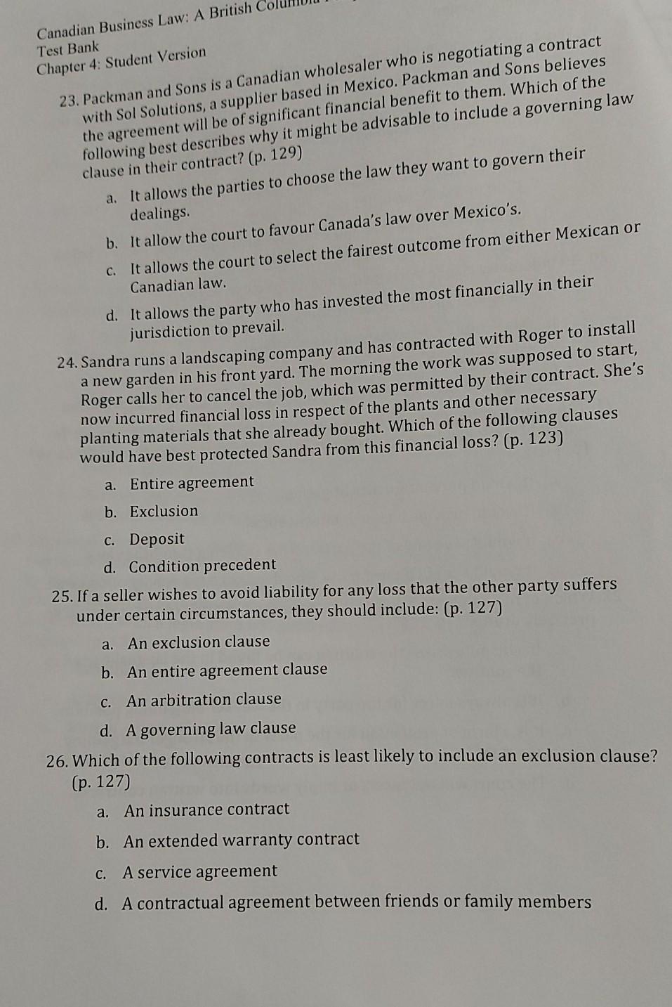 Chapter 4: Student Version Chapter 4: