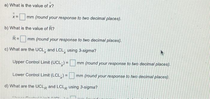 Refer to Table 56.1. Factors for Computing