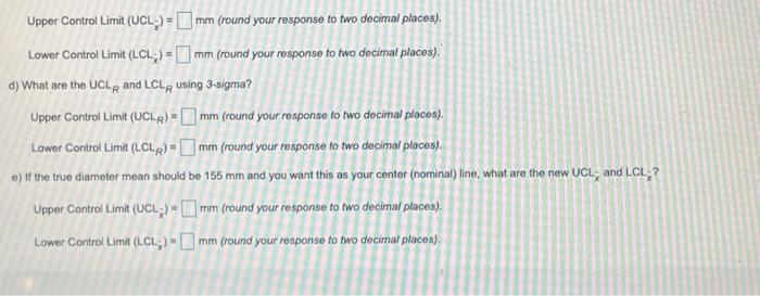 Refer to Table 56.1. Factors for Computing