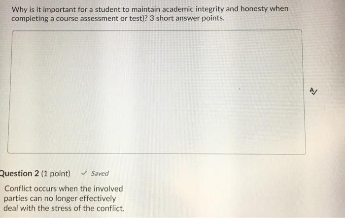 Why is it important for a student to maintain