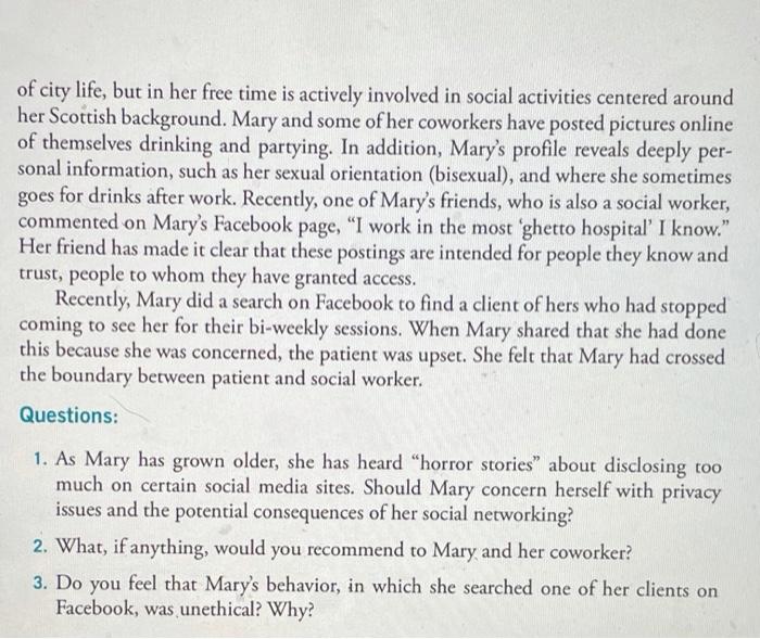 of city life, but in her free time is actively