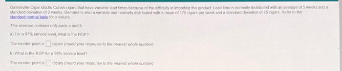 Gainesville Coar stocks Cuban cours that have