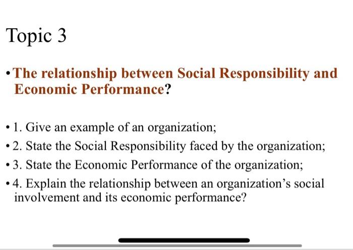 advanced management coursework Topic 3 The