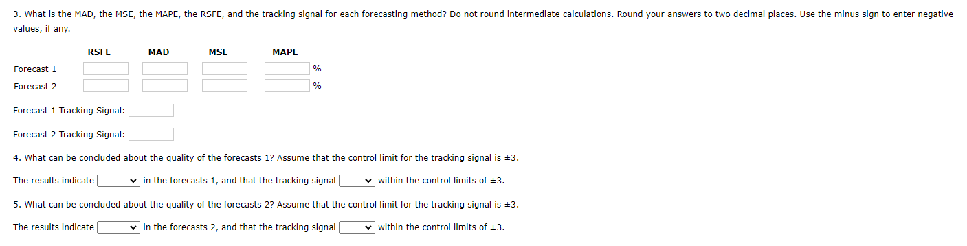 First drop down options are (Bias or no bias)