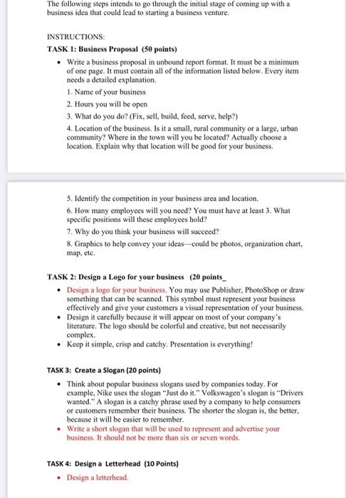 The following steps intends to go through the