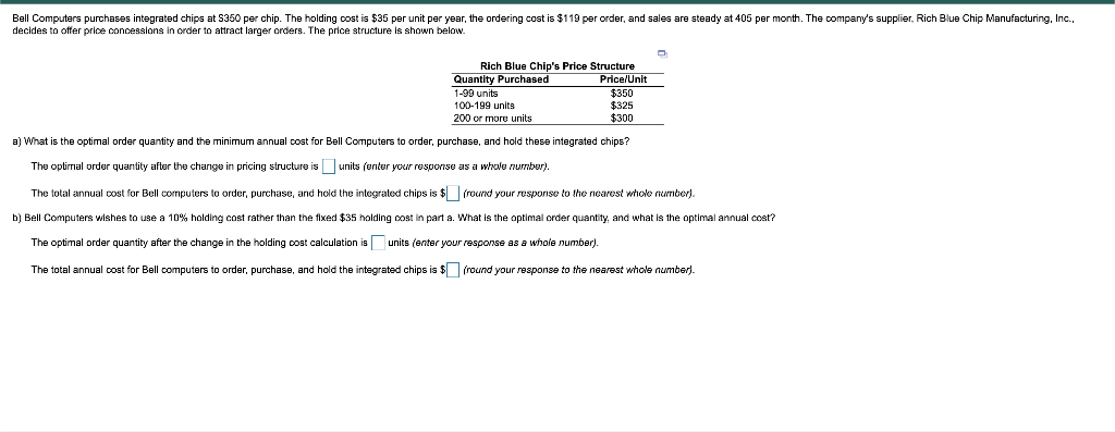 Bell Computers purchases integrated chips at S350