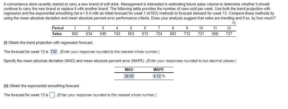ALSO : Specify the mean absolute deviation (MAD)