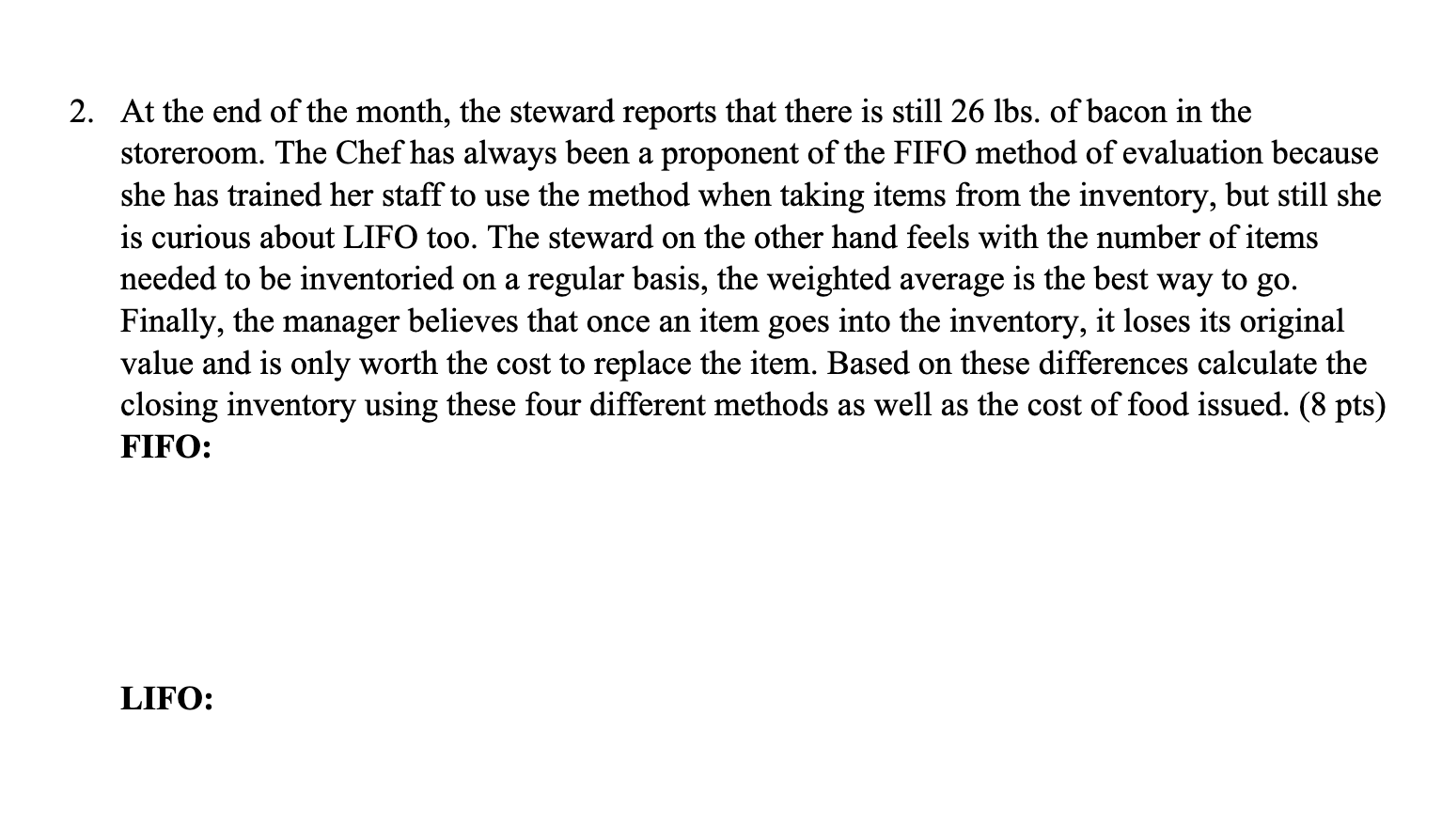 TK's Restaurant Now with a new value and process